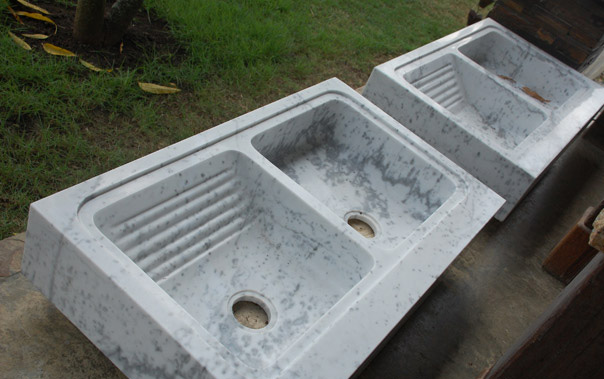 a marble washboard in Santiago factory